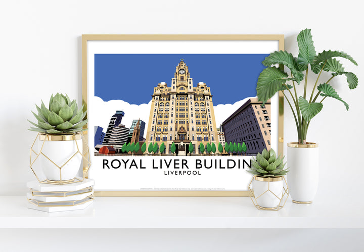 Royal Liver Building, Liverpool - Art Print