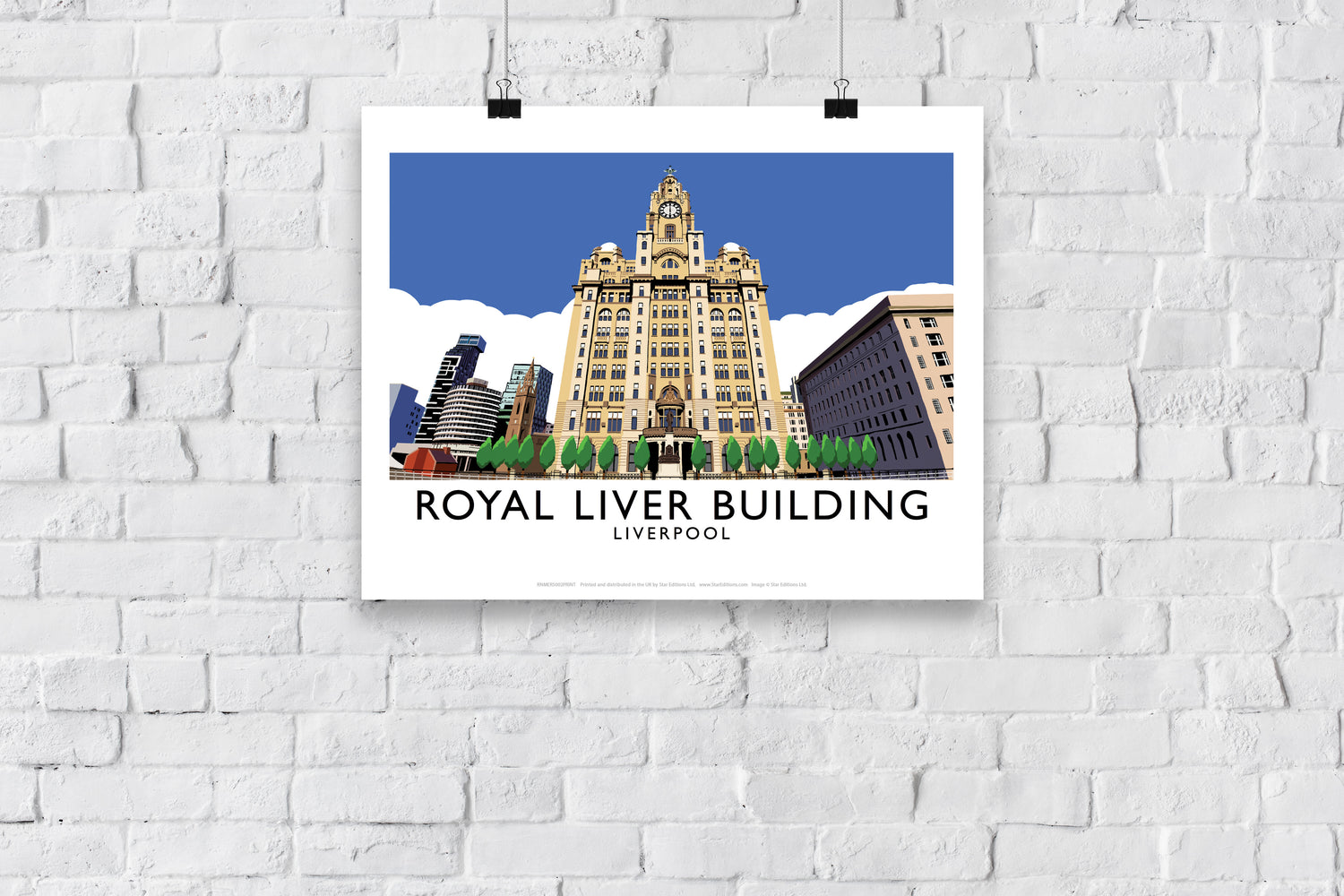 Royal Liver Building, Liverpool - Art Print
