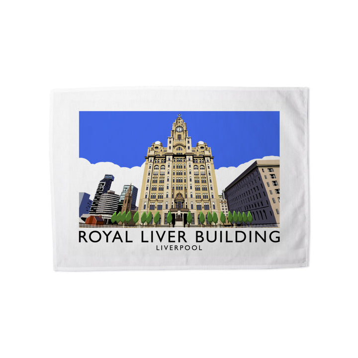 Royal Liver Building, Liverpool Tea Towel