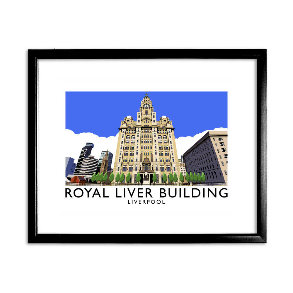 Royal Liver Building, Liverpool - Art Print