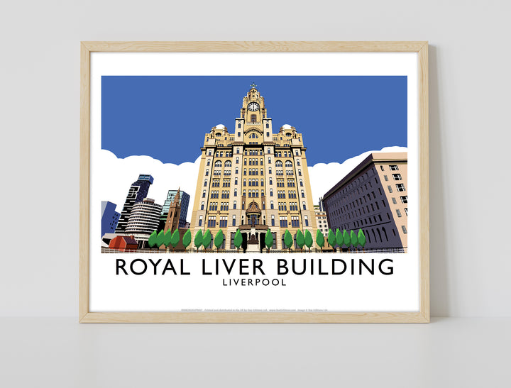 Royal Liver Building, Liverpool - Art Print