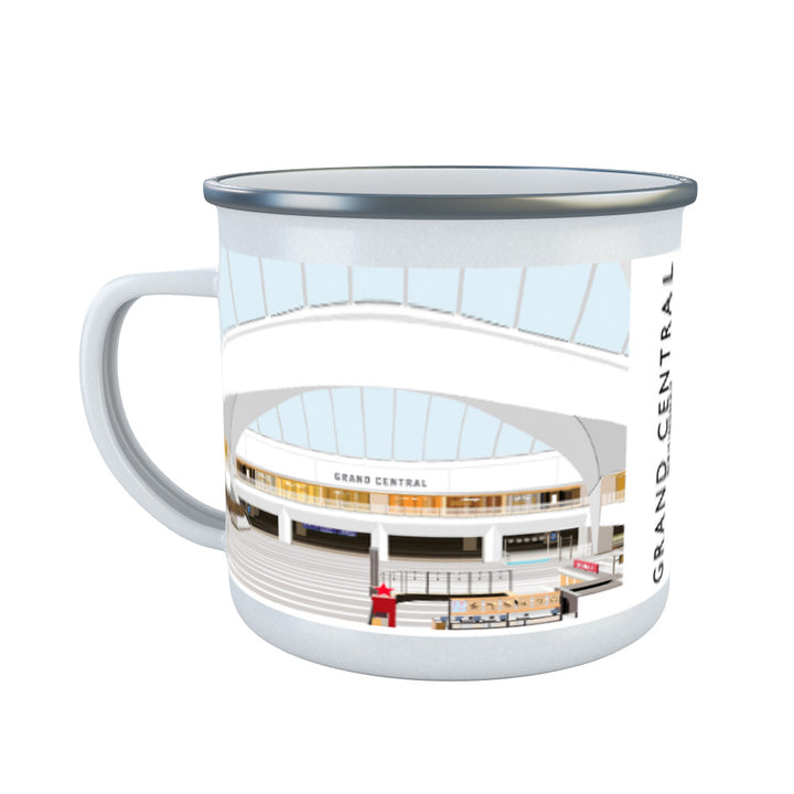 Grand Central, Birmingham Enamel Mug