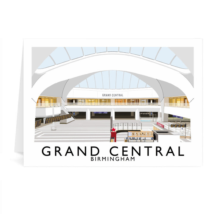 Grand Central, Birmingham Greeting Card 7x5