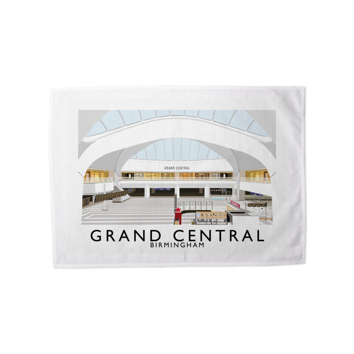 Grand Central, Birmingham Tea Towel