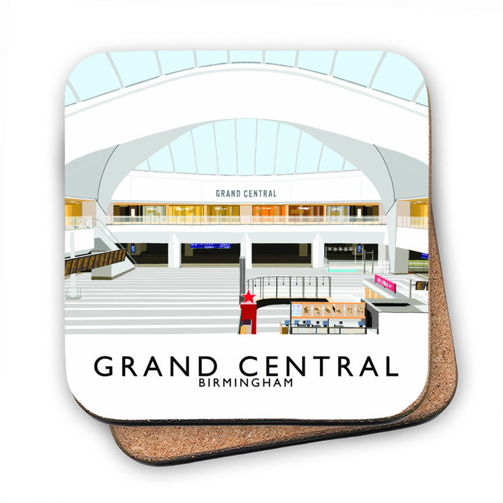 Grand Central, Birmingham MDF Coaster