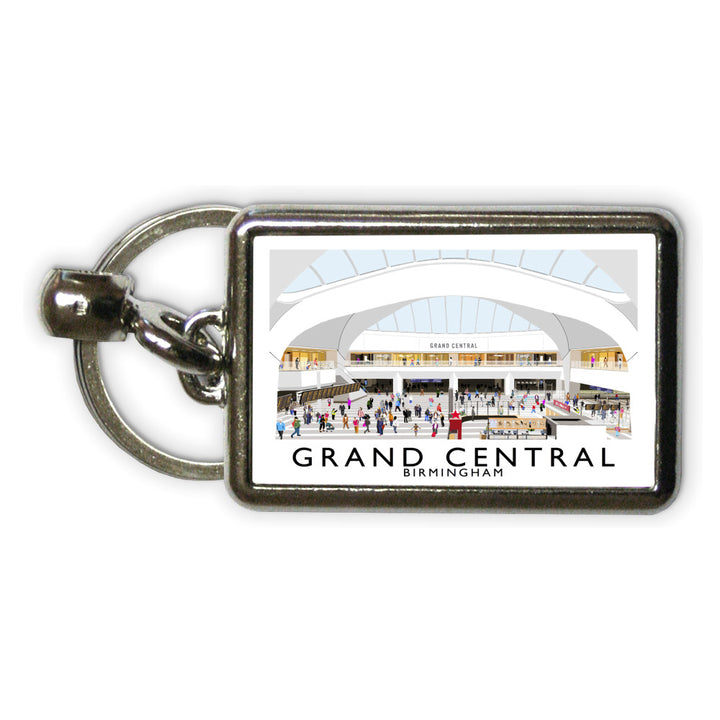 Grand Central, Birmingham Metal Keyring