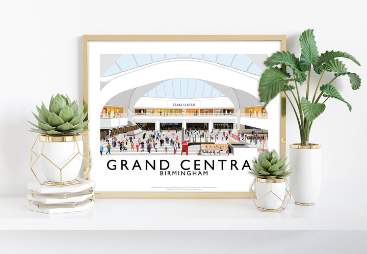 Grand Central, Birmingham - Art Print