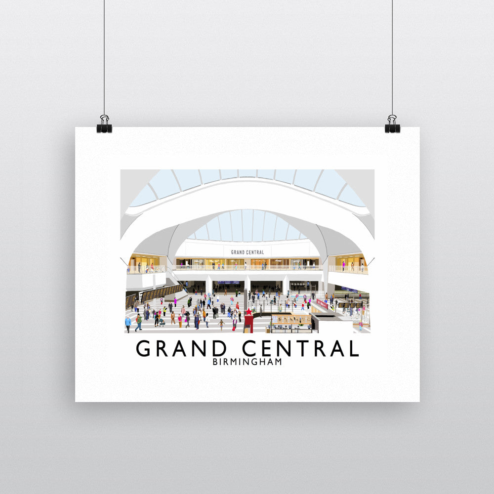 Grand Central, Birmingham Fine Art Print