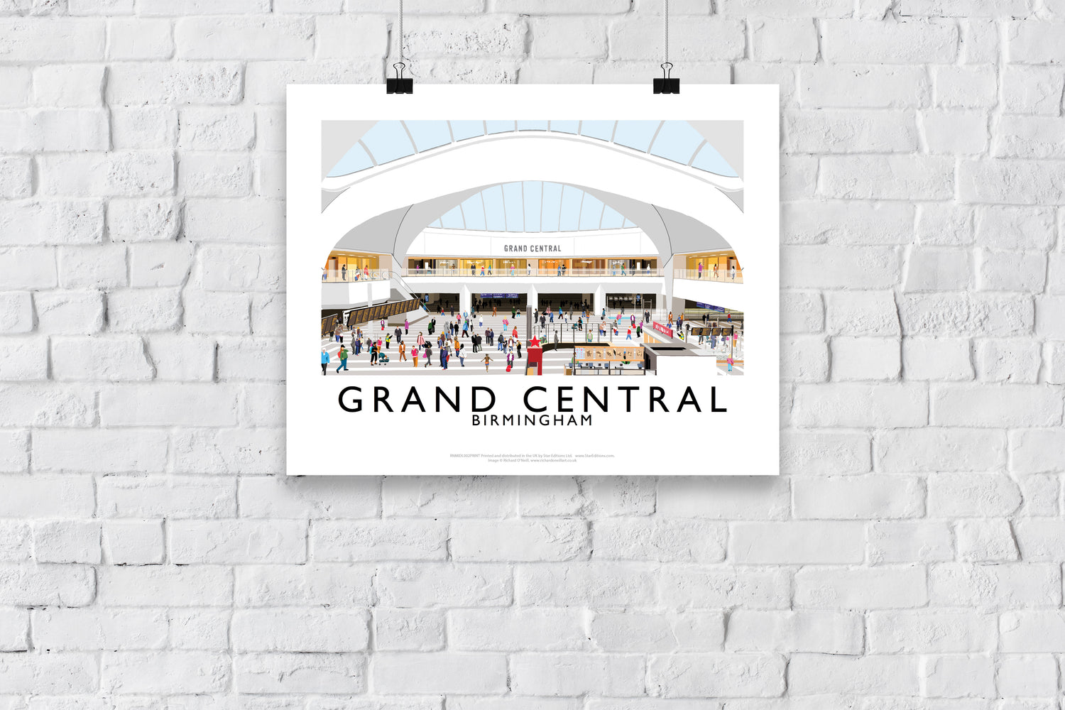 Grand Central, Birmingham - Art Print