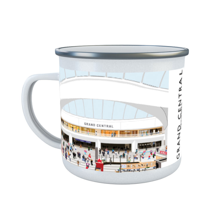 Grand Central, Birmingham Enamel Mug