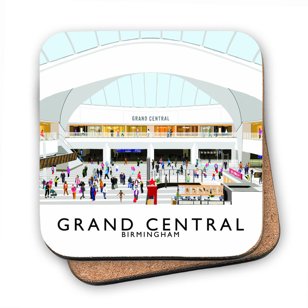 Grand Central, Birmingham MDF Coaster