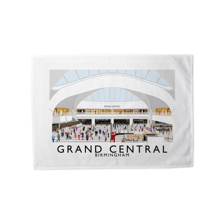 Grand Central, Birmingham Tea Towel