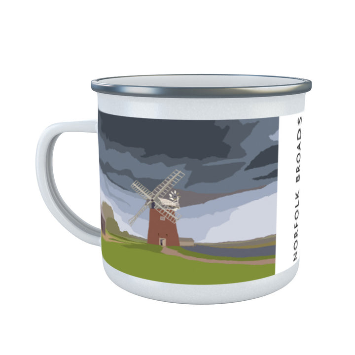 The Norfolk Broads Enamel Mug