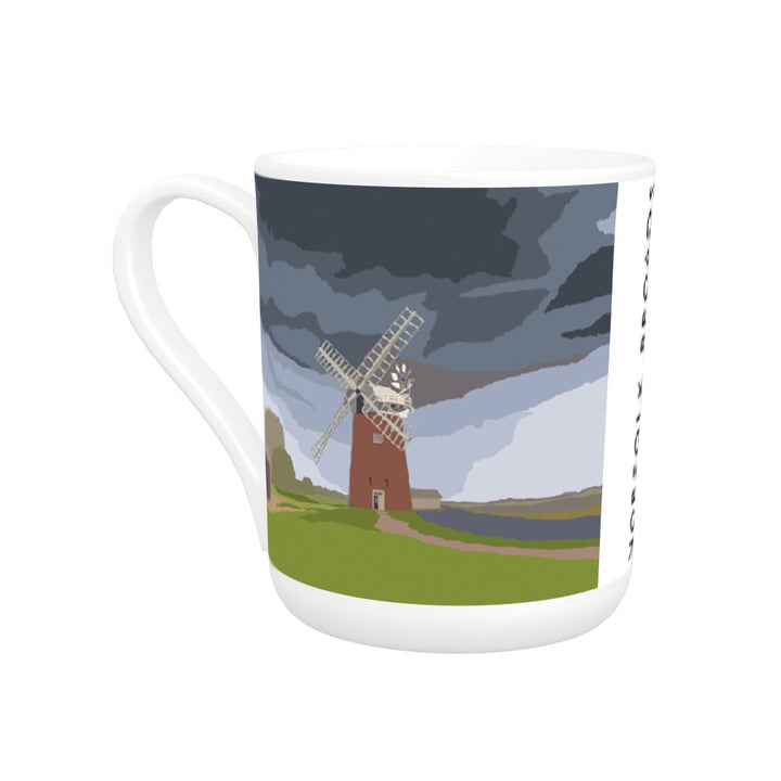 The Norfolk Broads Bone China Mug