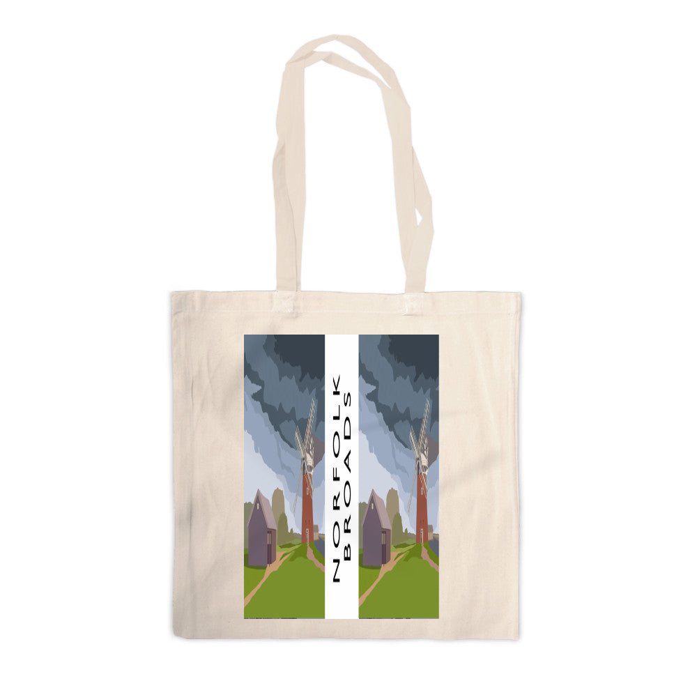 The Norfolk Broads Canvas Tote Bag