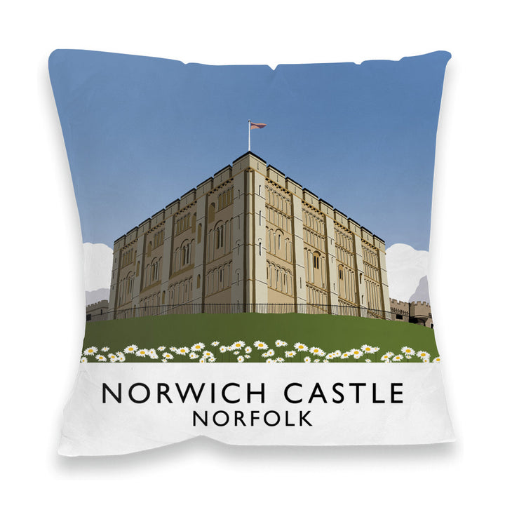 Norwich Castle, Norfolk Fibre Filled Cushion