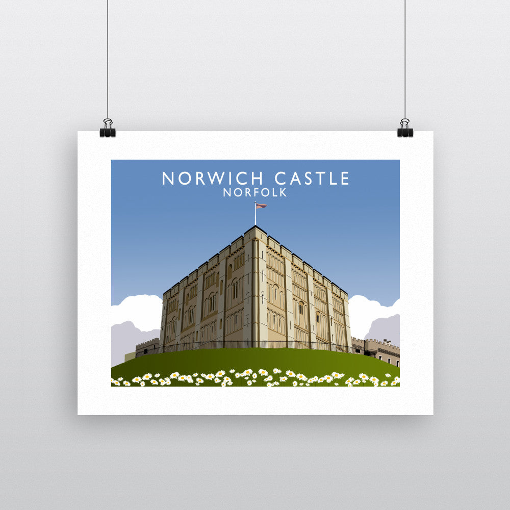 Norwich Castle, Norfolk 11x14 Print
