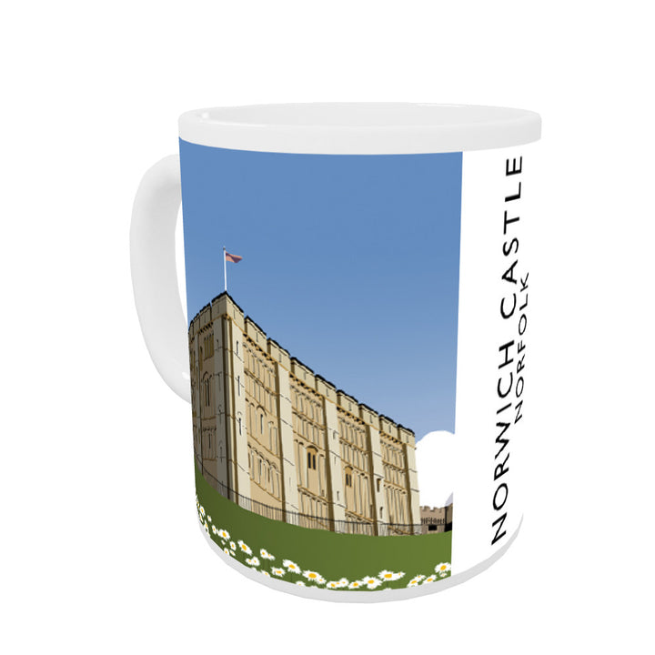 Norwich Castle, Norfolk Coloured Insert Mug