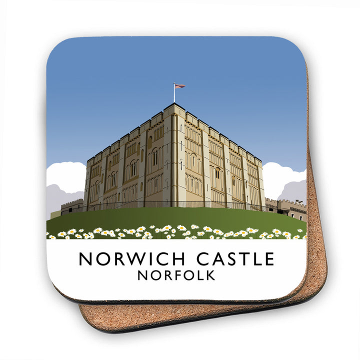 Norwich Castle, Norfolk MDF Coaster