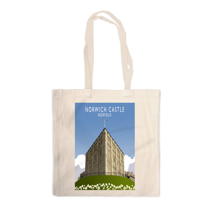 Norwich Castle, Norfolk Canvas Tote Bag