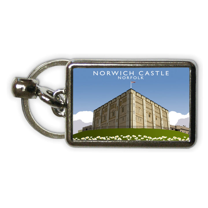 Norwich Castle, Norfolk Metal Keyring