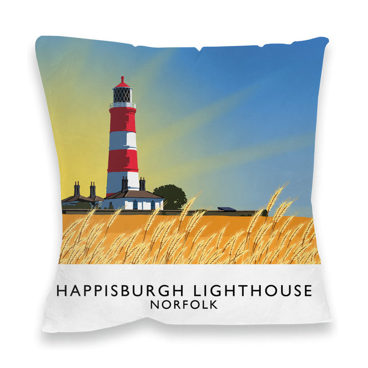 Happisburgh Lighthouse, Norfolk Fibre Filled Cushion