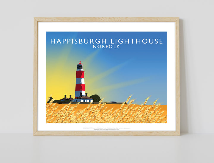 Happisburgh Lighthouse, Norfolk - Art Print