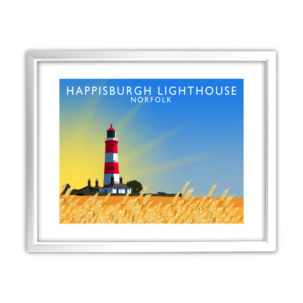 Happisburgh Lighthouse, Norfolk - Art Print