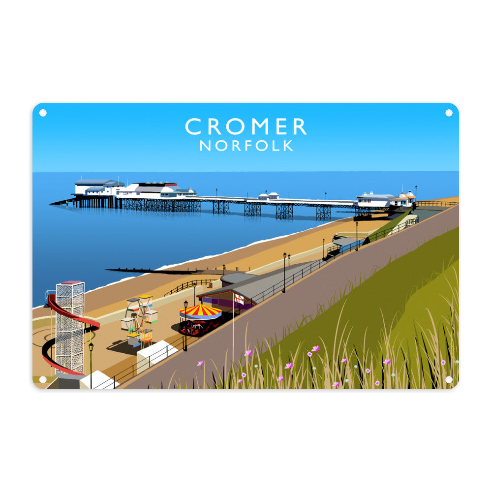 Cromer, Norfolk Metal Sign