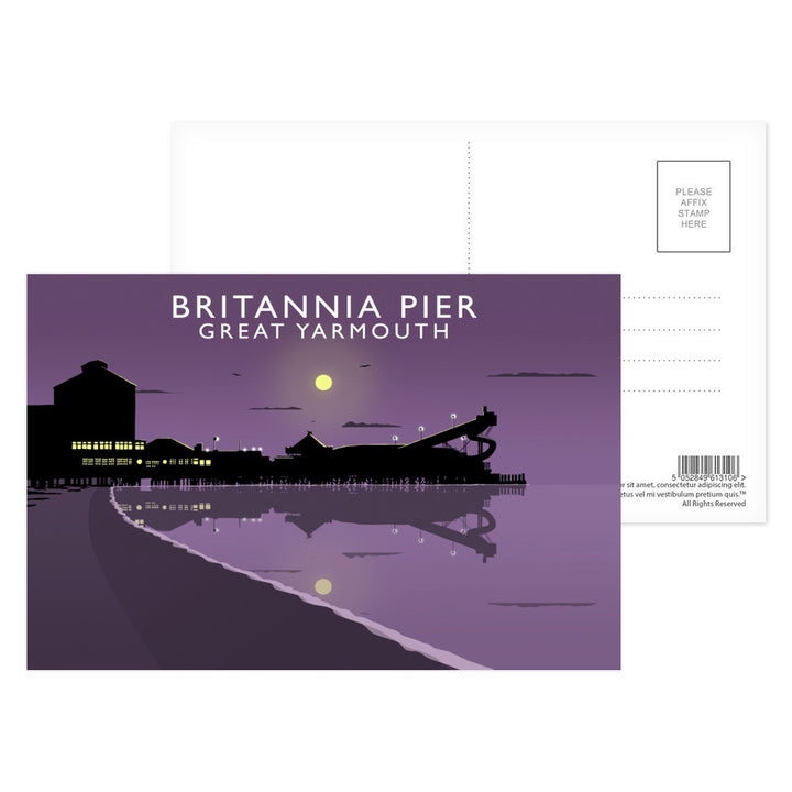 Britannia Pier, Great Yarmouth, Norfolk Postcard Pack