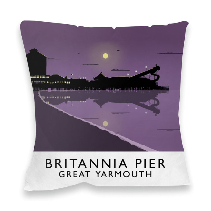 Britannia Pier, Great Yarmouth, Norfolk Fibre Filled Cushion