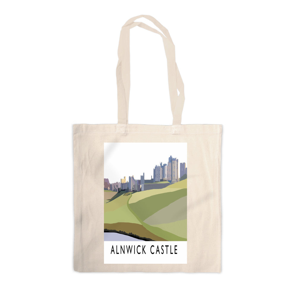 Alnwick Castle, Northumberland Canvas Tote Bag