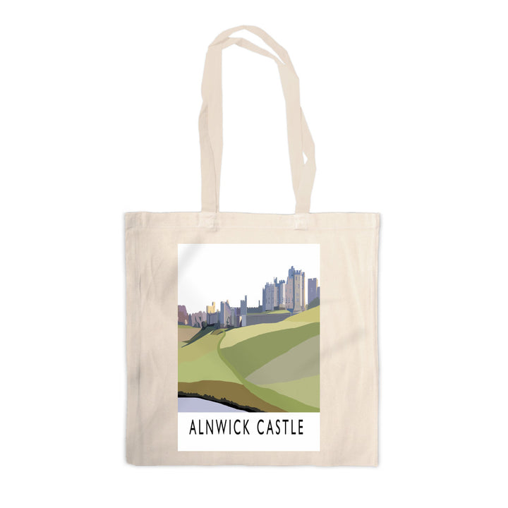 Alnwick Castle, Northumberland Canvas Tote Bag