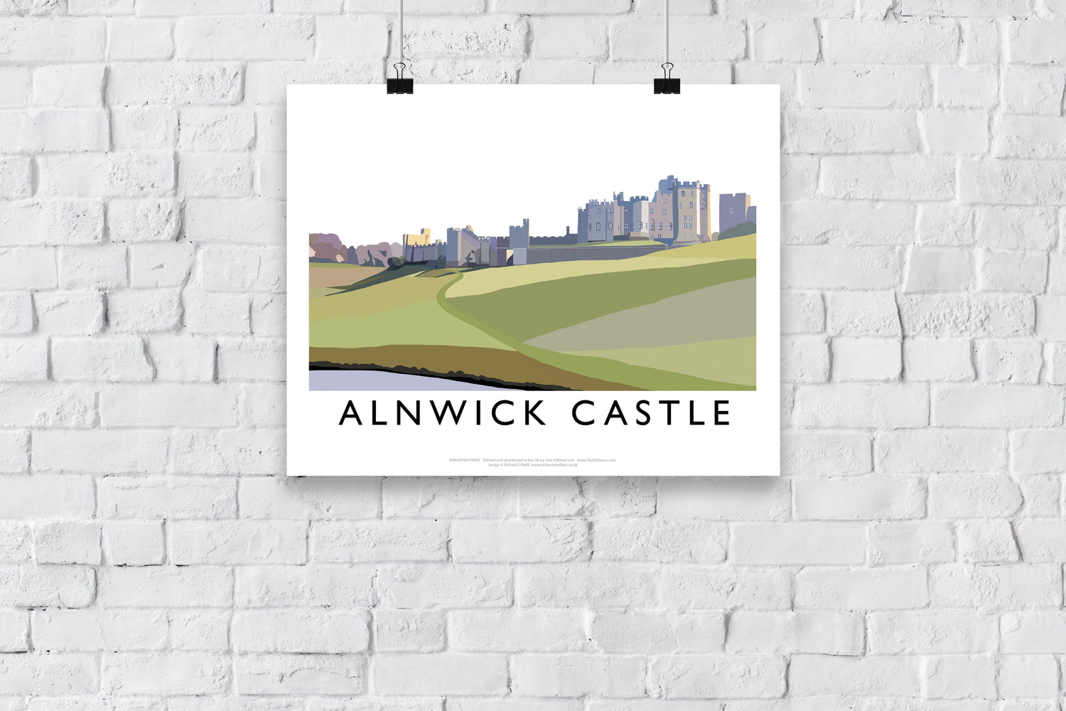 Alnwick Castle, Northumberland - Art Print