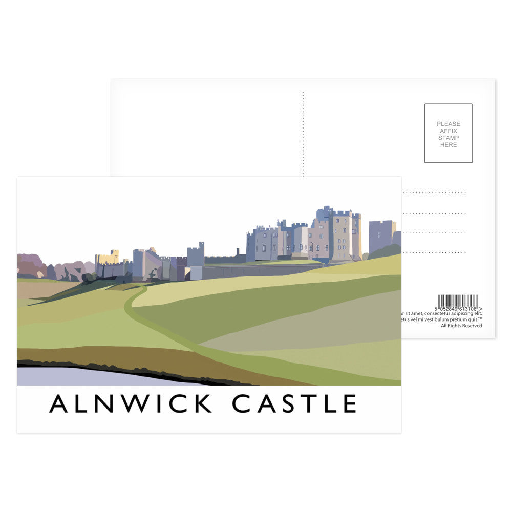 Alnwick Castle, Northumberland Postcard Pack