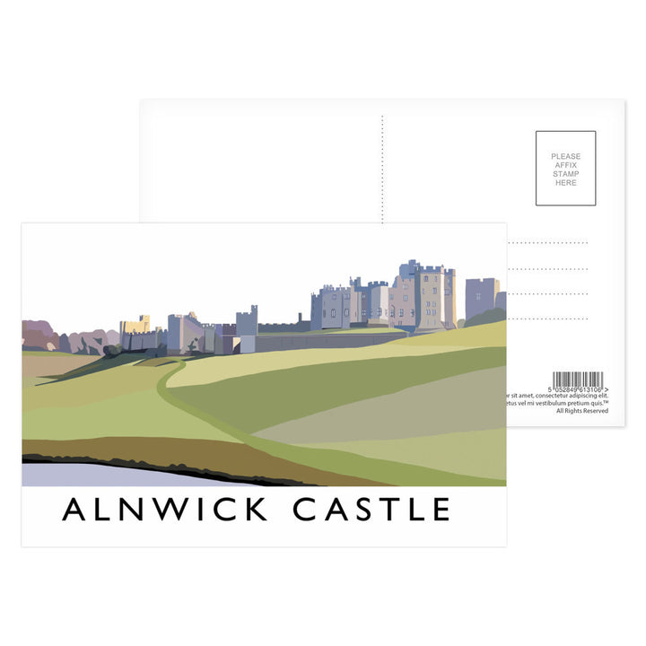 Alnwick Castle, Northumberland Postcard Pack