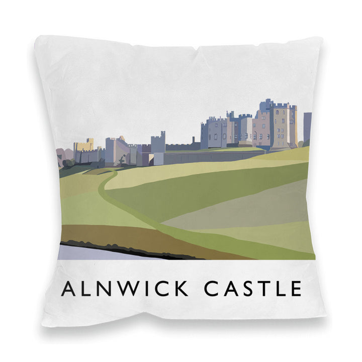 Alnwick Castle, Northumberland Fibre Filled Cushion