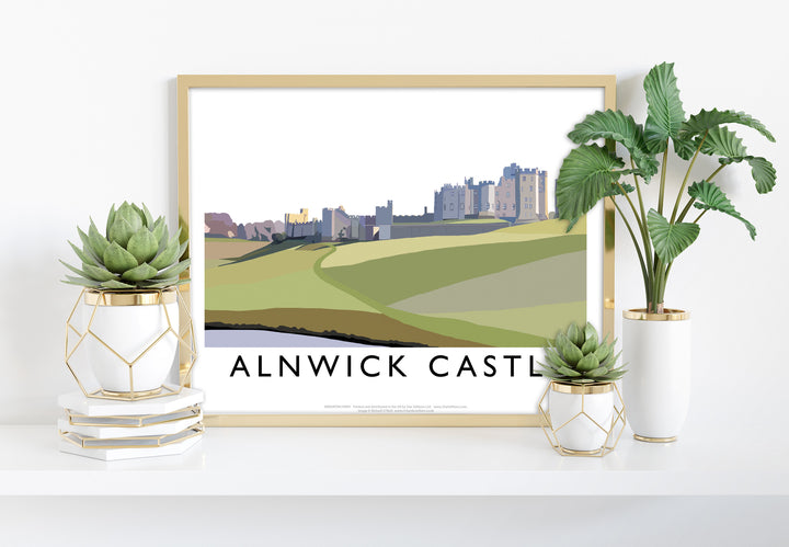 Alnwick Castle, Northumberland - Art Print