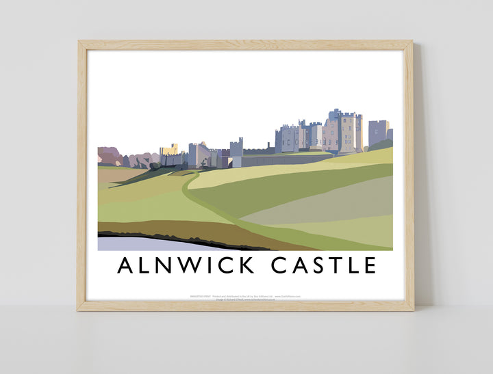 Alnwick Castle, Northumberland - Art Print