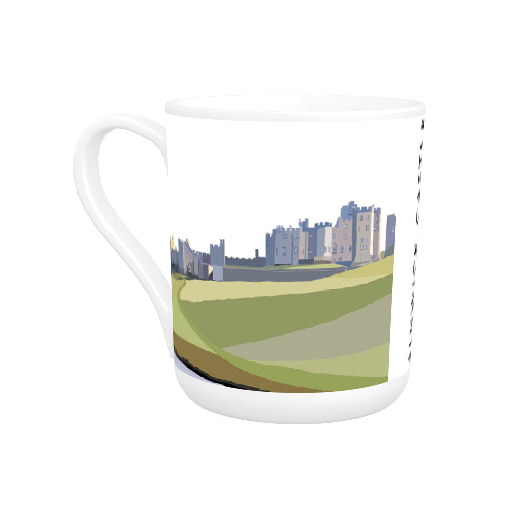 Alnwick Castle, Northumberland Bone China Mug