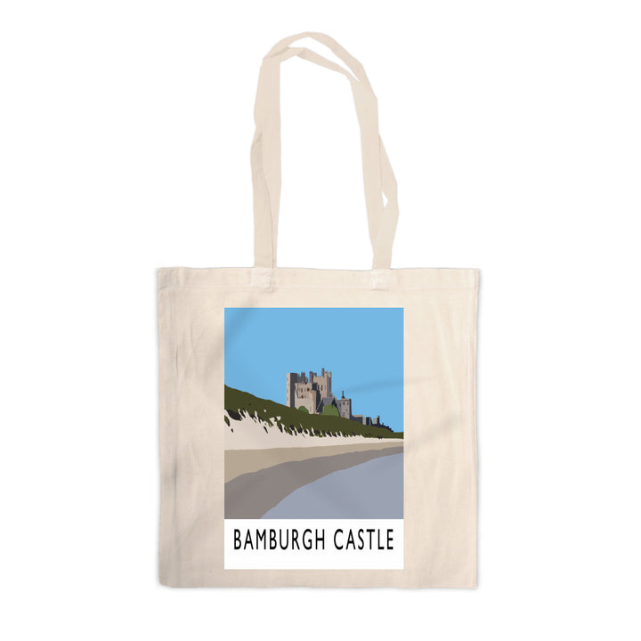 Bamburgh Castle, Northumberland Canvas Tote Bag