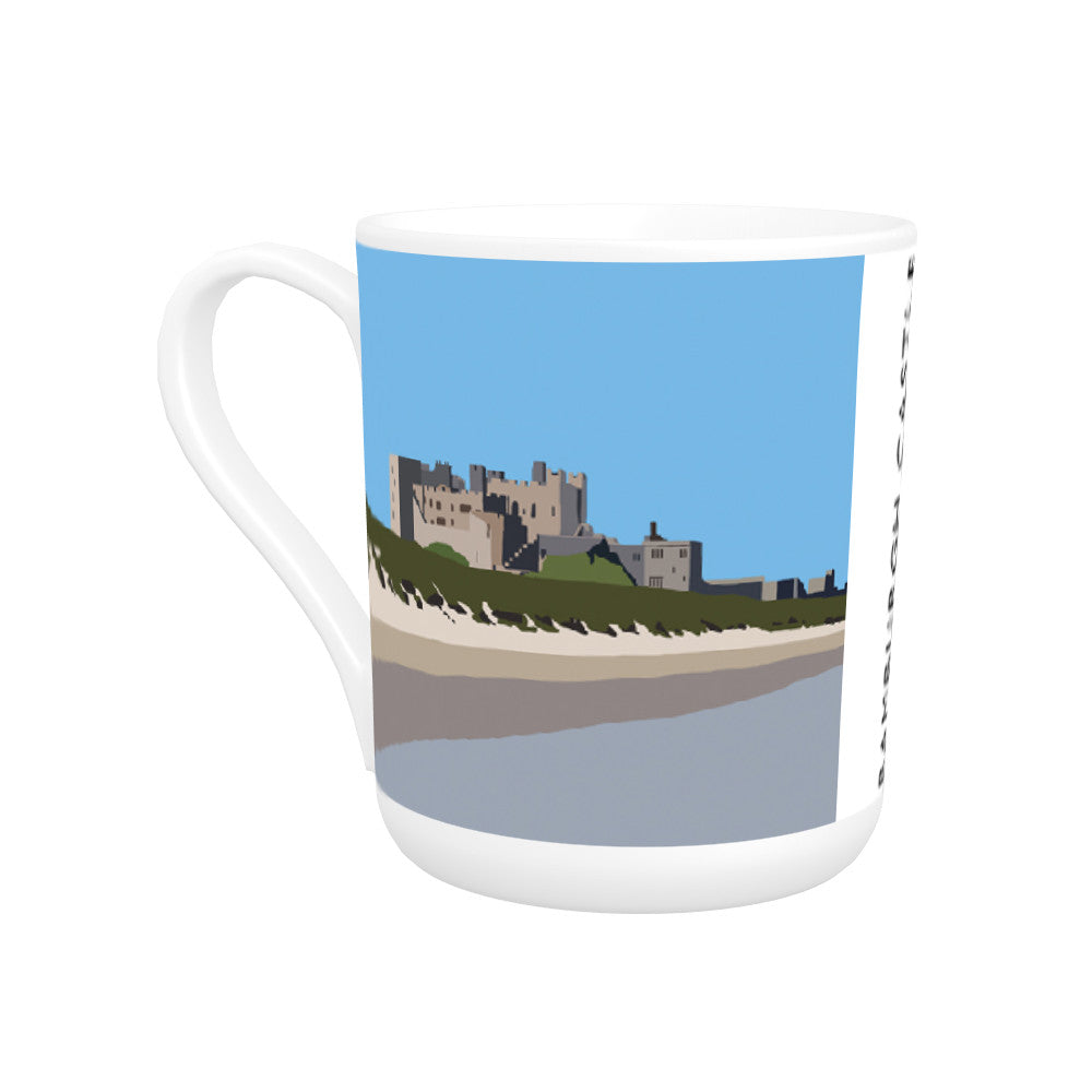 Bamburgh Castle, Northumberland Bone China Mug