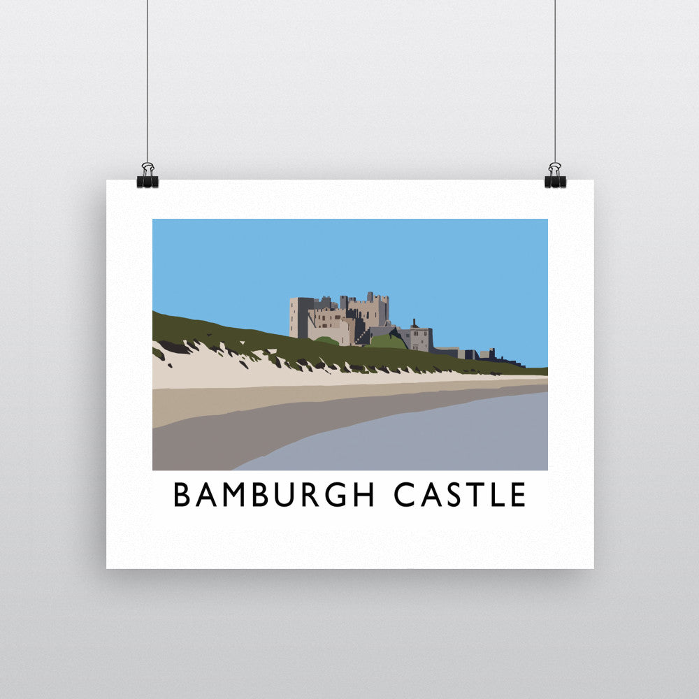 Bamburgh Castle, Northumberland Fine Art Print
