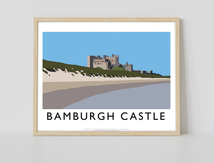 Bamburgh Castle, Northumberland - Art Print