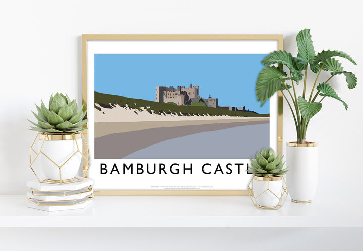 Bamburgh Castle, Northumberland - Art Print