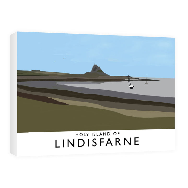 The Holy Island of Lindisfarne Canvas