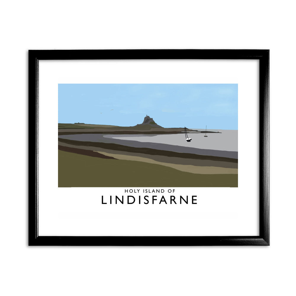 The Holy Island of Lindisfarne - Art Print