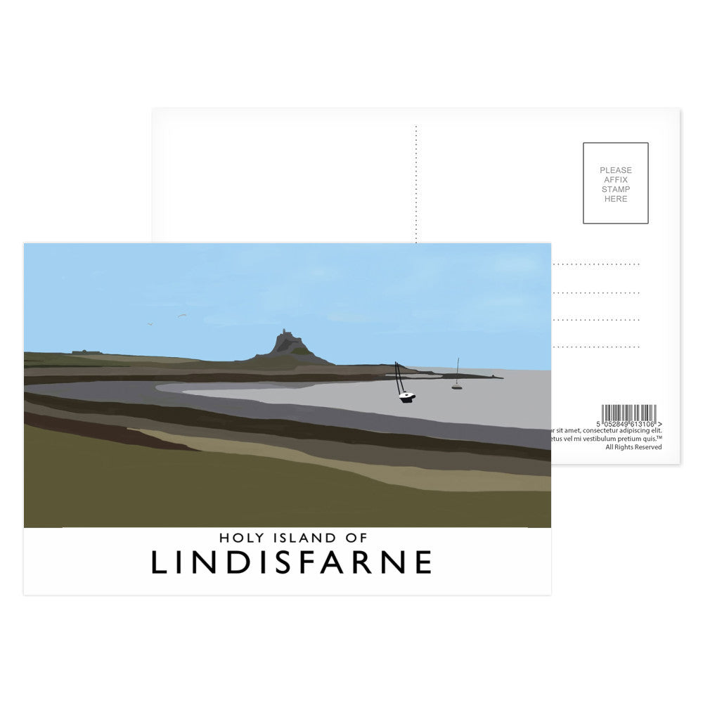 The Holy Island of Lindisfarne Postcard Pack