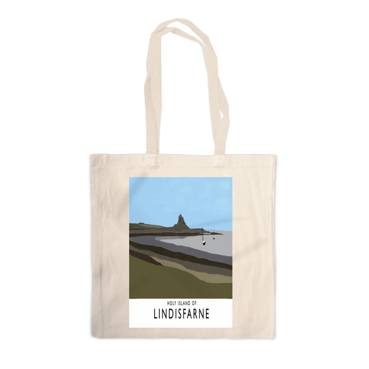 The Holy Island of Lindisfarne Canvas Tote Bag