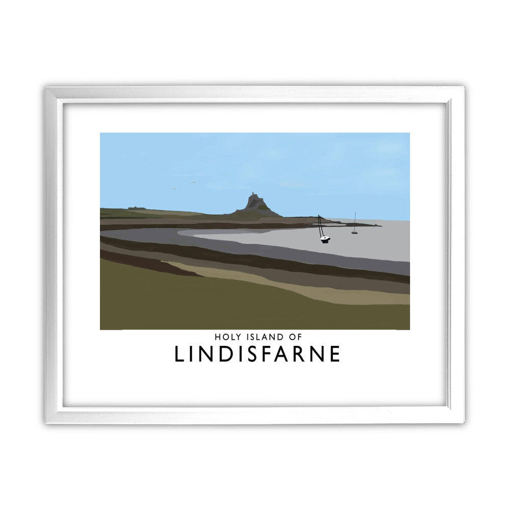 The Holy Island of Lindisfarne - Art Print